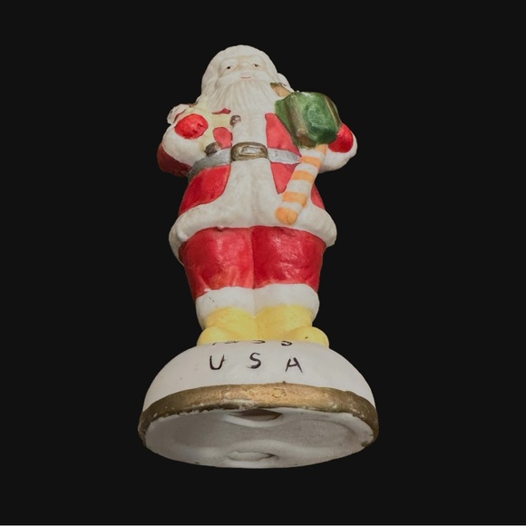 Old World Santa, Hand Painted Porcelain Christmas Figurine Ornament “1935 USA” - Picture 12 of 12